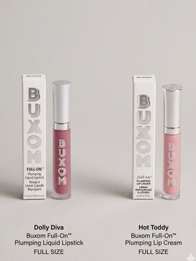 ✨ BUXOM Plumping Lip Duo: Dolly Diva & Hot Toddy – BRAND NEW! ✨